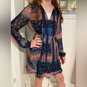 Ladies Small Boho Dress